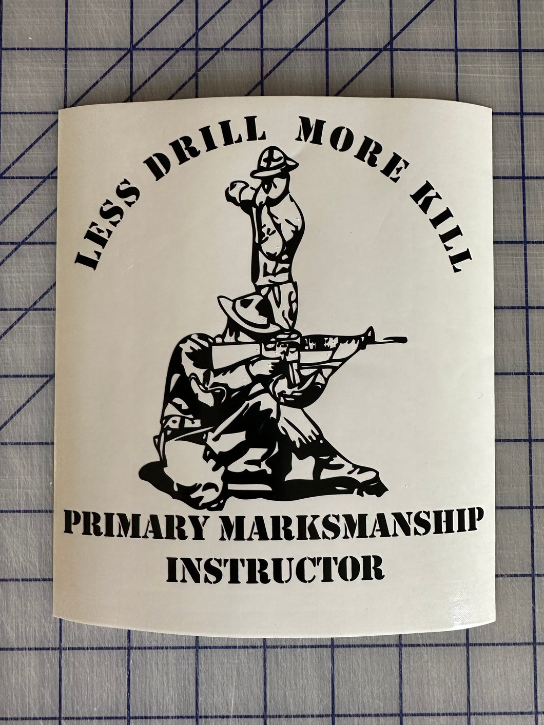 primary marksmanship instructor decal