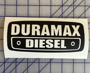 duramax diesel decal