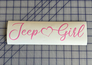 Jeep Girl decal