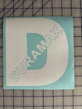Load image into Gallery viewer, Duramax Diesel Decal Custom Vinyl truck window sticker