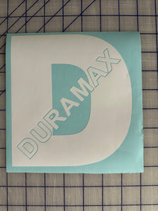 Duramax Diesel Decal Custom Vinyl truck window sticker