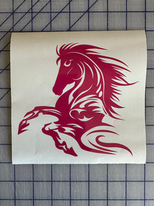 tribal horse decal 
