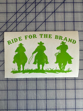 Load image into Gallery viewer, Ride for the Brand Cowboy decal