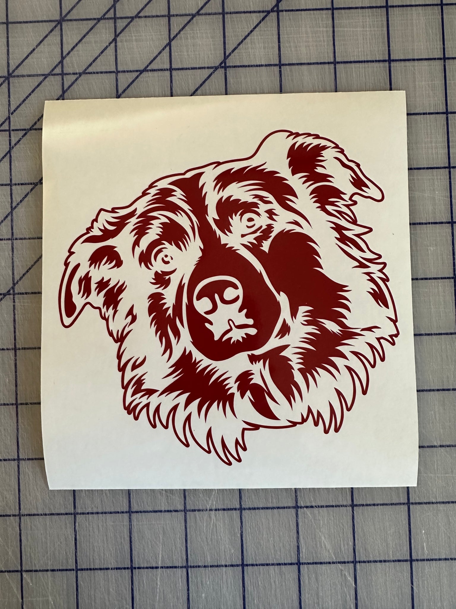 Australian Shepherd Vinyl Decal - 3-Pack, 5" Tall Black Glossy - For Car, Laptop, Window