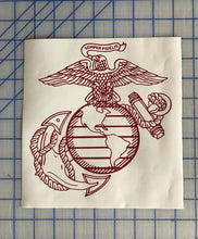 Load image into Gallery viewer, USMC EGA Corn hole decals