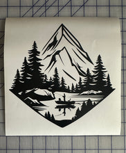 Load image into Gallery viewer, Fisherman Mountain Lake Decal