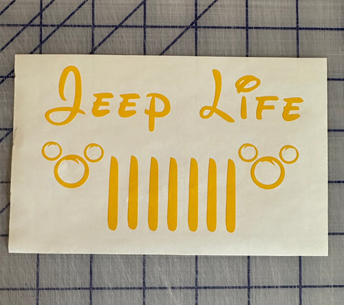 Jeef Life Disney Decal