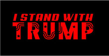 Load image into Gallery viewer, I Stand with Trump Bumper Sticker