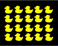 Load image into Gallery viewer, Set of 20 mini duck decals