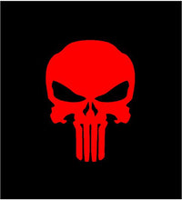 Load image into Gallery viewer, Punisher Skull Decal Sticker