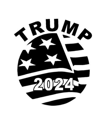 Trump 2024 election sticker decal