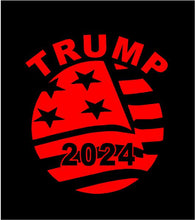 Load image into Gallery viewer, Trump 2024 car window decal