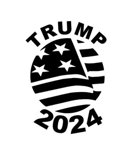 Trump 2024 vinyl decal