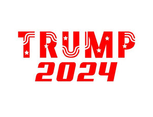 Trump 2024 car decal