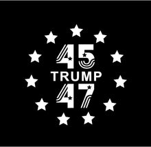 Load image into Gallery viewer, Trump 45 47 decal sticker