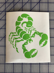 Scorpion Decal Custom Vinyl car truck window Scorpio Sticker