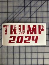 Load image into Gallery viewer, Trump 2024 Decal Custom Vinyl Political Car Truck Window Election Sticker
