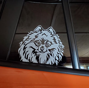 Pomeranian Dog Decal Custom Vinyl Car Truck Window Sticker Personalize