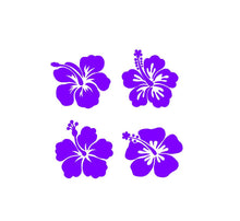 Load image into Gallery viewer, hibiscus flower decals car truck window laptop craft project decals