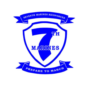 7th marines regiment sticker