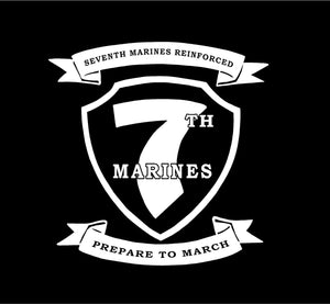 7th marines regiment decal