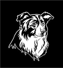 Load image into Gallery viewer, border collie decal car truck window dog sticker