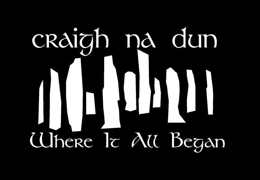 craigh na dun where it all began decal car truck window outlander celtic scottish sticker
