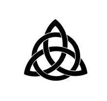 Load image into Gallery viewer, celtic trinity knot car decal