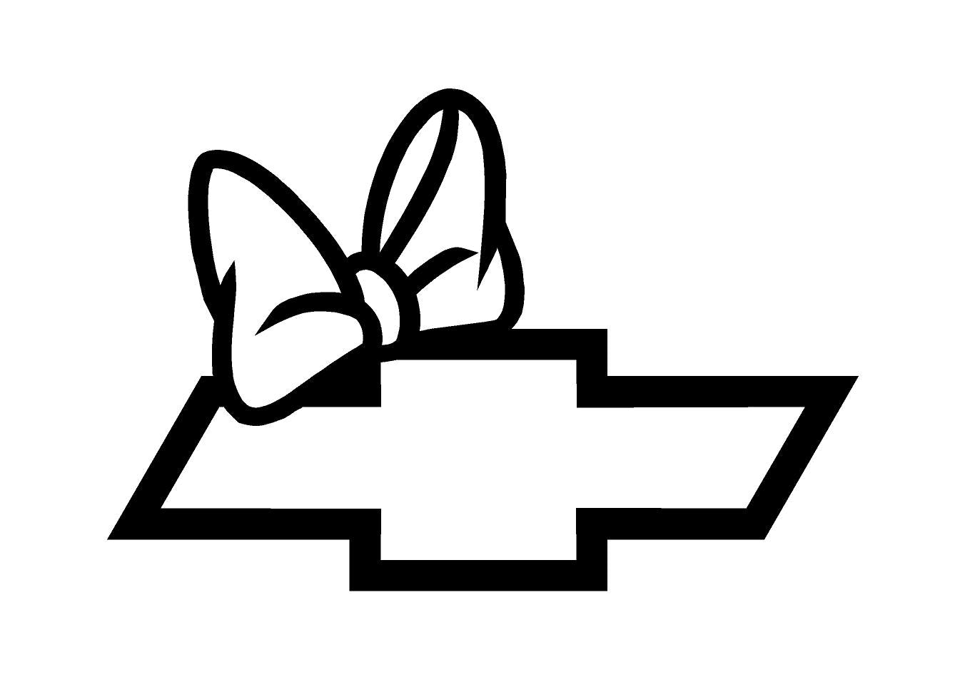 Chevy Bow Tie with Bow Decal Custom Vinyl car truck window sticker – CustomVinylDecals4U chevy-bow-tie-with-bow-decal-custom-vinyl-car-truck-window-sticker-customvinyldecals4u