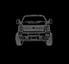 Load image into Gallery viewer, Chevy Truck line art decal