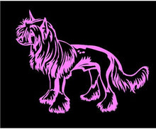 Load image into Gallery viewer, chinese crested dog breed decal