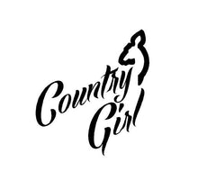 Load image into Gallery viewer, country girl deer decal