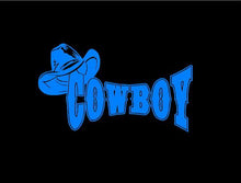 Load image into Gallery viewer, cowboy truck window decal