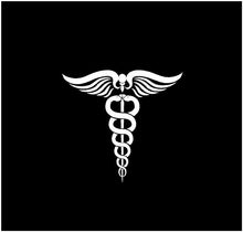 Load image into Gallery viewer, doctor symbol decal car truck window laptop physician sticker