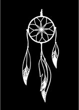 Load image into Gallery viewer, dream catcher decal car truck window sticker