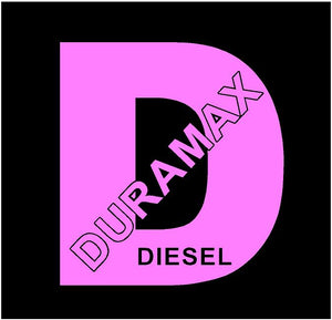duramax diesel d sticker