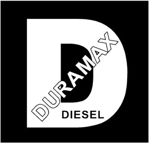 Duramax Diesel Decal Custom Vinyl truck window sticker – CustomVinylDecals4U