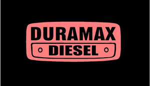 duramax diesel truck window decal
