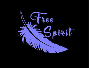 free spirit bumper sticker