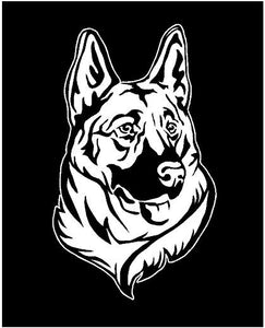 German Shepherd Dog Decal Custom Vinyl Car Truck Window Sticker Personalize