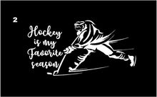 Load image into Gallery viewer, ice hockey fan decal