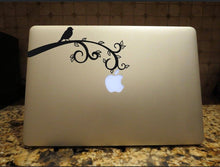 Load image into Gallery viewer, bird on a branch laptop decal sticker