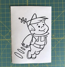Load image into Gallery viewer, elroy jetson car window decal