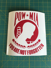 Load image into Gallery viewer, POW MIA decal