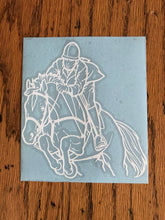 Load image into Gallery viewer, Jumper Hunter Horse window decal