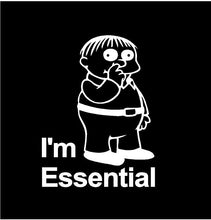 Load image into Gallery viewer, I&#39;m essntial ralph wiggum decal sticker