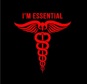 I'm Essential Doctor Physician Symbol Custom Vinyl Car Truck Window Laptop Sticker