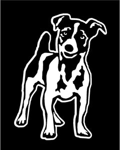 jack russell dog decal