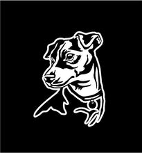Load image into Gallery viewer, jack rusell decal car truck window dog sticker