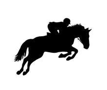 Load image into Gallery viewer, jumper hunter horse decal